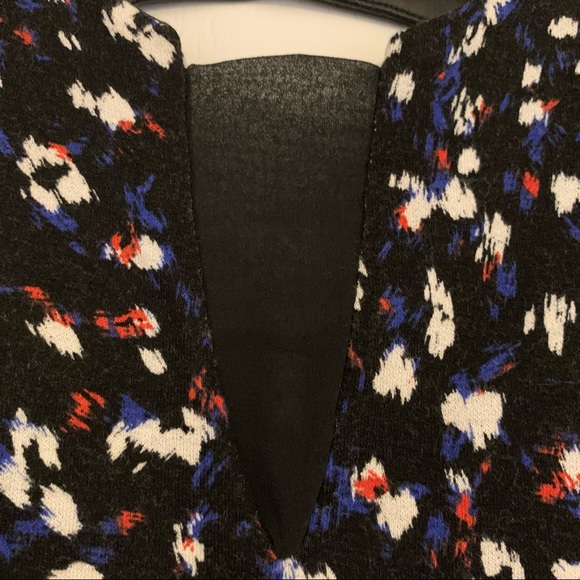 Dynamite printed tank top with black faux leather cutout - Picture 4 of 11